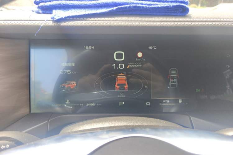 Used Tank 300 2021 Off-Road Edition 2.0T Challenger Instrument Cluster
