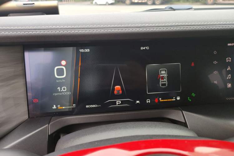 Used Tank 300 2021 City Edition 2.0T—Truly Stylish Instrument Cluster