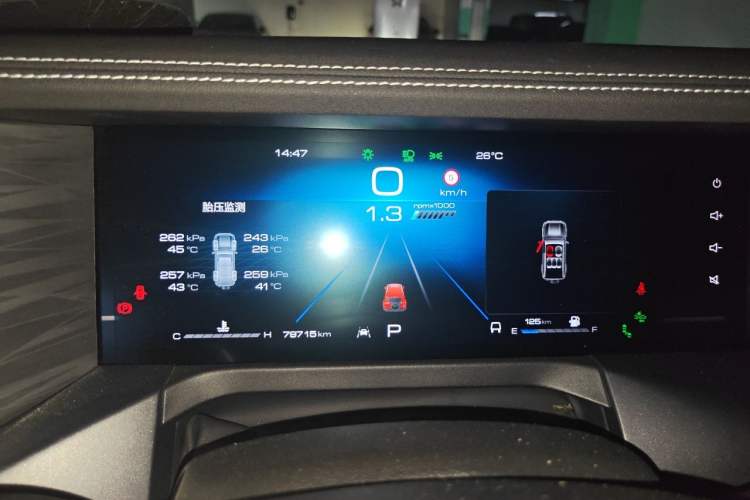 Used Tank 300 2021 City Edition 2.0T—Truly Stylish Instrument Cluster