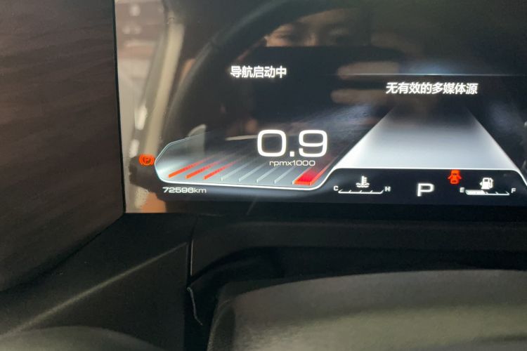Used Tank 300 2021 Off-Road Edition 2.0T Challenger Odometer Close Up