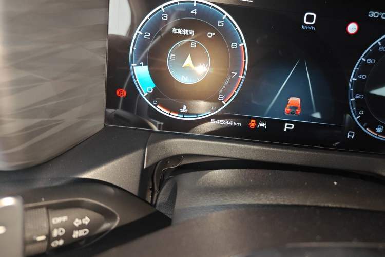 Used Tank 300 2021 City Edition 2.0T—Truly Stylish Odometer Close Up