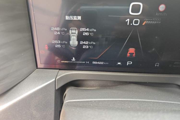Used Tank 300 2021 Off-Road Edition 2.0T Conqueror Odometer Close Up