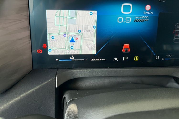 Used Tank 300 2021 City Edition 2.0T—Truly Stylish Odometer Close Up