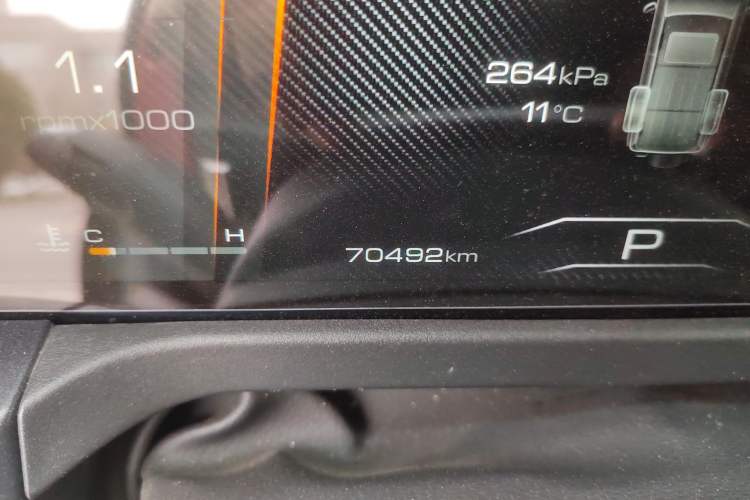 Used Tank 300 2021 Off-Road Edition 2.0T Conqueror Odometer Close Up