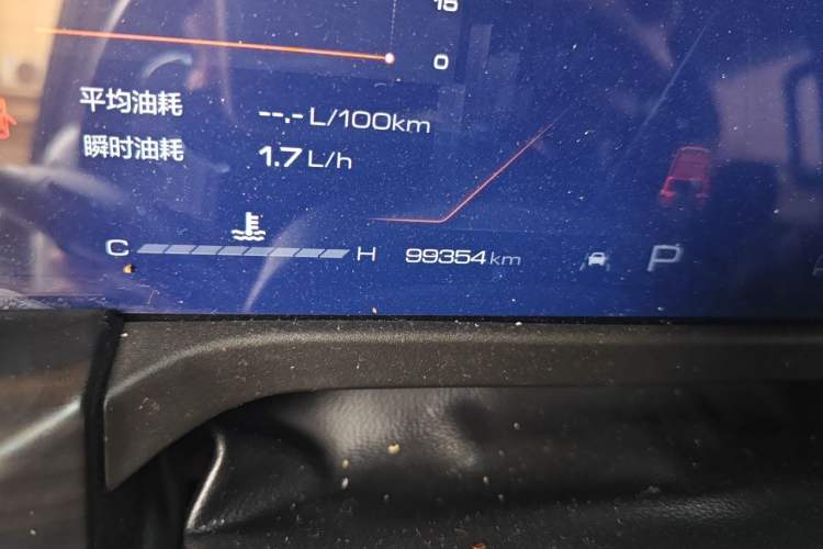 Used Tank 300 2021 Off-Road Edition 2.0T Conqueror Odometer Close Up
