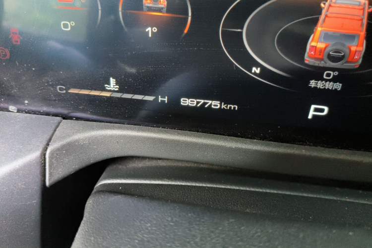 Used Tank 300 2021 Off-Road Edition 2.0T Conqueror Odometer Close Up