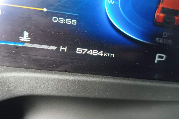 Used Tank 300 2021 City Edition 2.0T—Truly Stylish Odometer Close Up