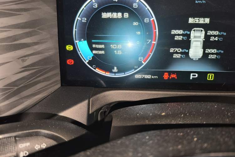 Used Tank 300 2021 Off-Road Edition 2.0T Conqueror Odometer Close Up