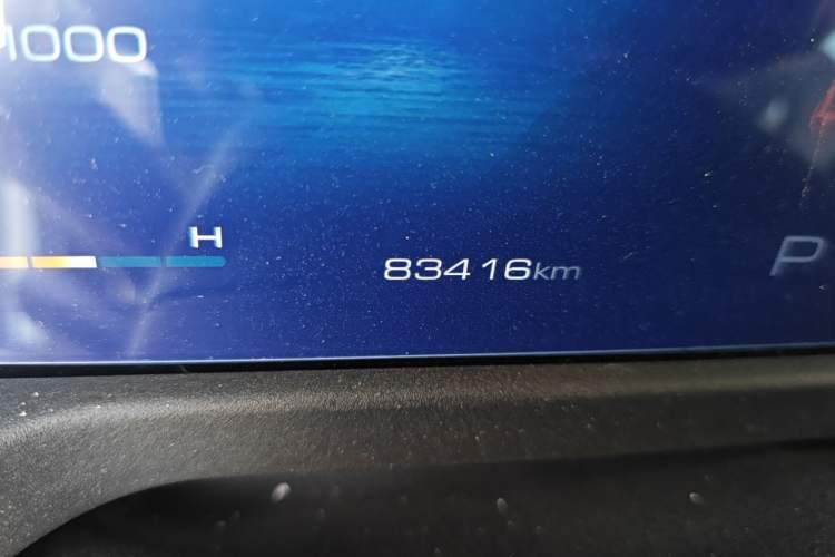 Used Tank 300 2021 City Edition 2.0T—Truly Stylish Odometer Close Up
