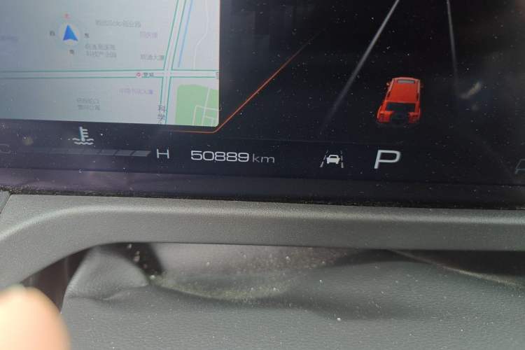 Used Tank 300 2021 City Edition 2.0T—Truly Stylish Odometer Close Up