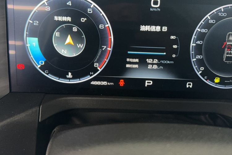 Used Tank 300 2021 Off-Road Edition 2.0T Conqueror Odometer Close Up