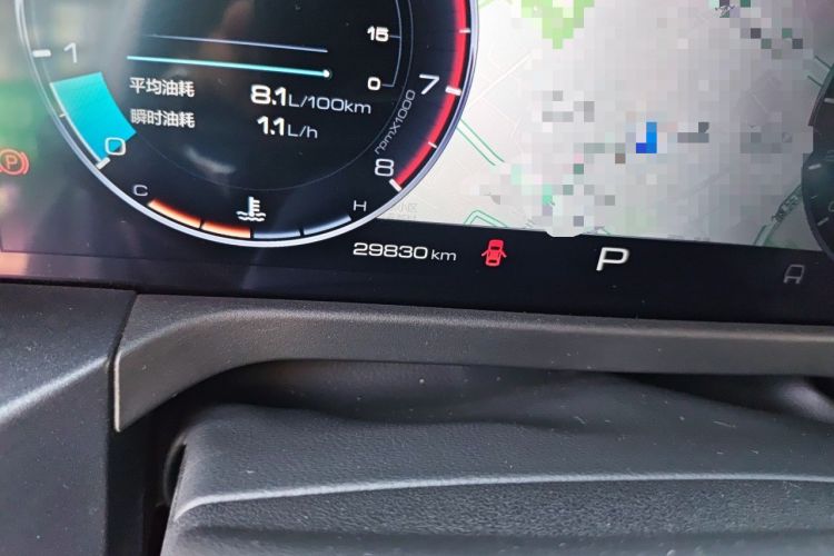 Used Tank 300 2021 Off-Road Edition 2.0T Challenger Odometer Close Up