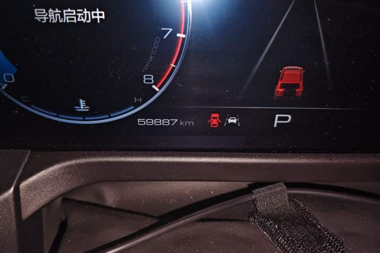 Used Tank 300 2021 2.0T Tank Ranger Odometer Close Up
