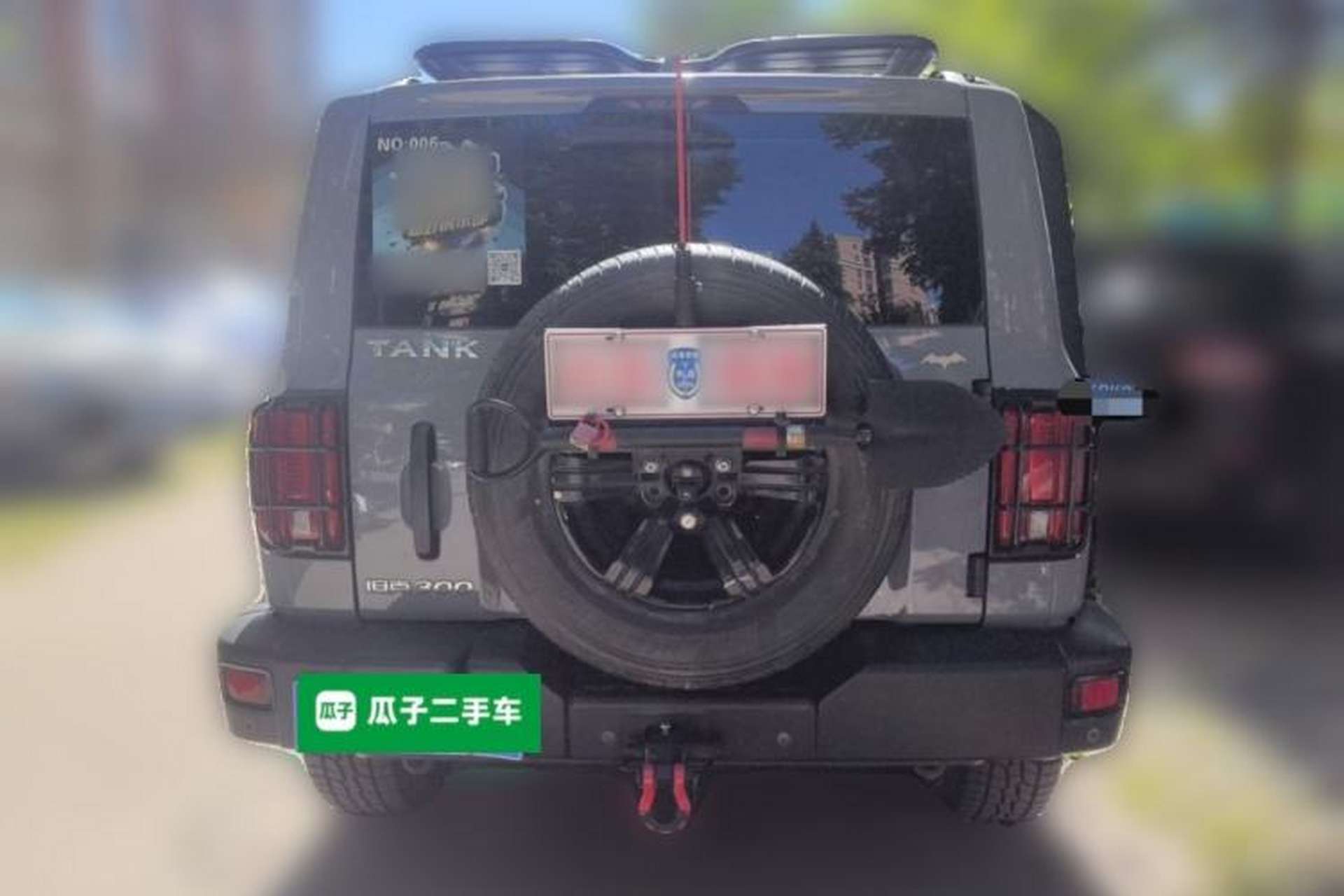 Used Tank 300 2021 Off-Road Edition 2.0T Conqueror Rear