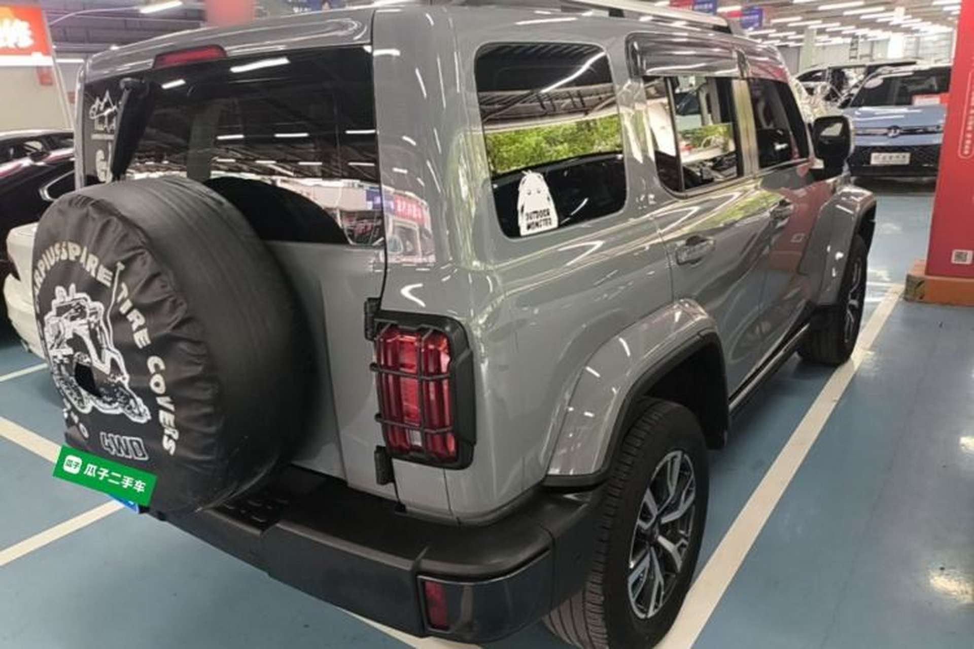 Used Tank 300 2021 City Edition 2.0T—Truly Stylish Rear Right 45 Deg