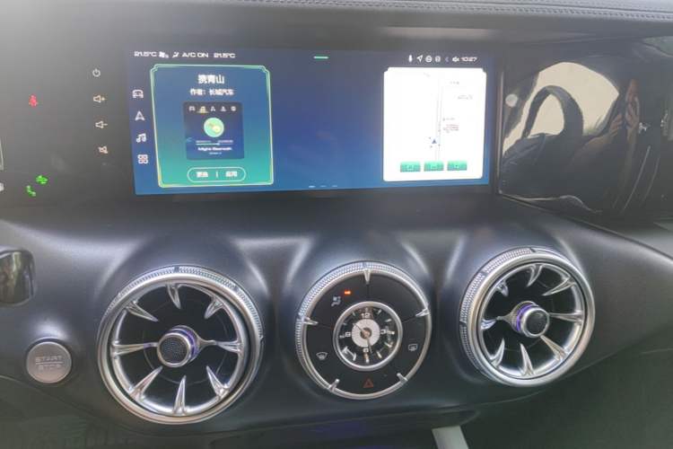 Used Tank 300 2021 City Edition 2.0T—Truly Stylish Audio And AC Panel