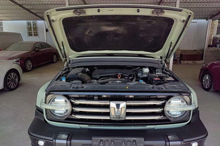 Used Tank 300 2021 City Edition 2.0T—Truly Stylish Engine Bay