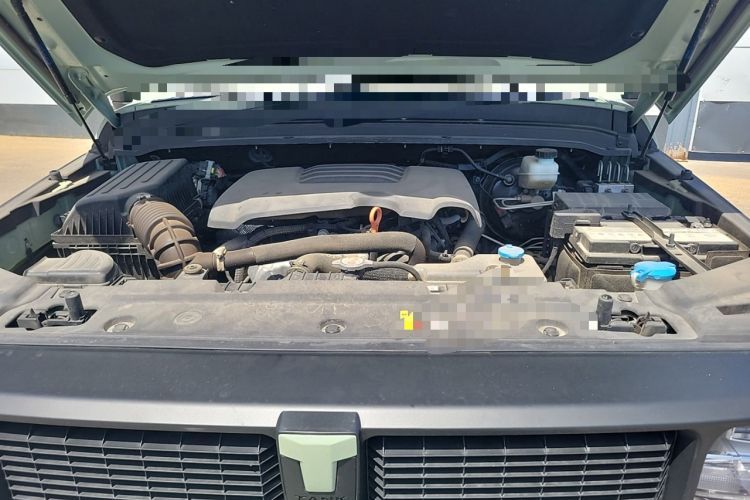 Used Tank 300 2021 2.0T Wind & Forest Iron Rider Engine Bay