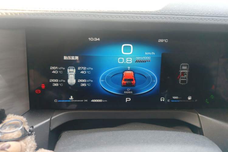 Used Tank 300 2021 City Edition 2.0T—Truly Stylish Instrument Cluster