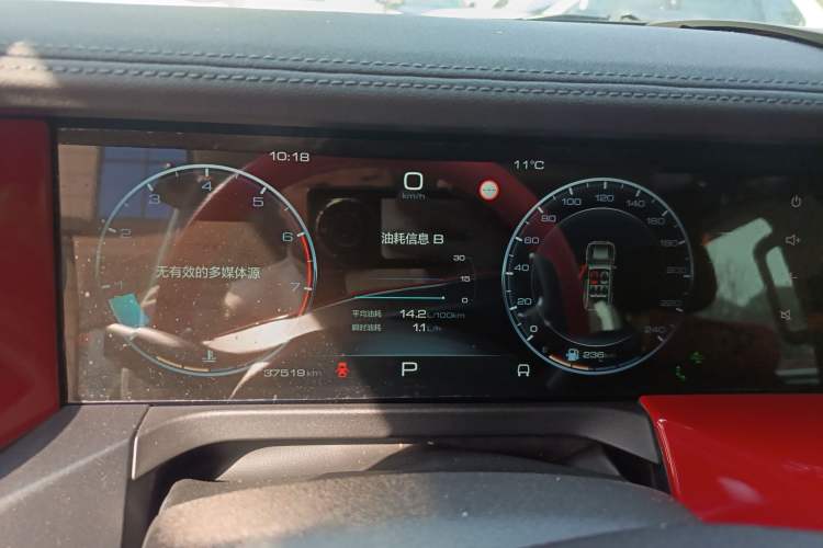Used Tank 300 2021 City Edition 2.0T—Truly Stylish Instrument Cluster