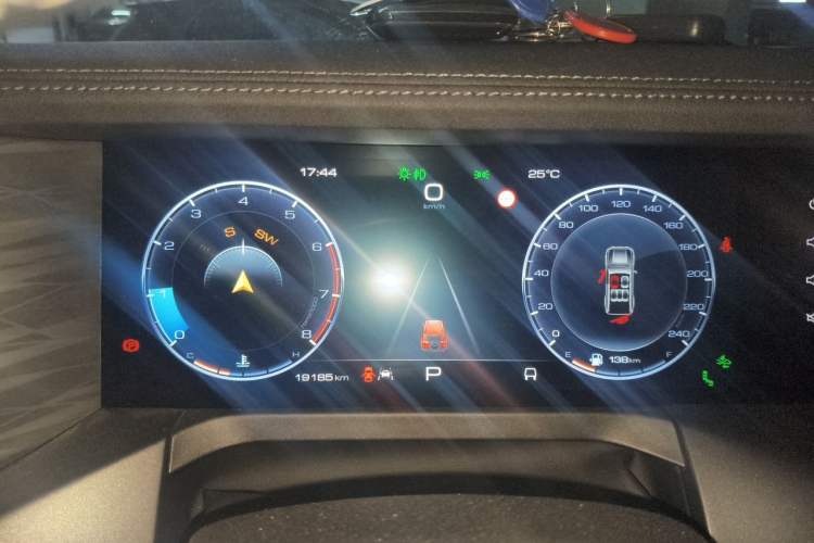 Used Tank 300 2021 City Edition 2.0T—Truly Stylish Instrument Cluster