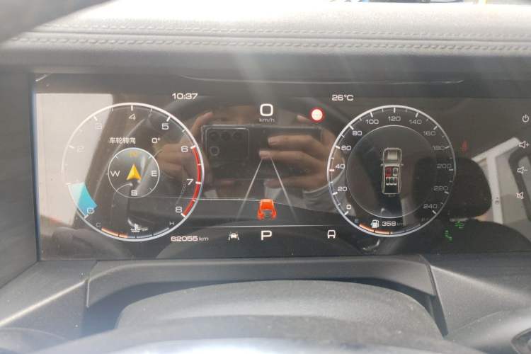 Used Tank 300 2021 City Edition 2.0T—Truly Stylish Instrument Cluster