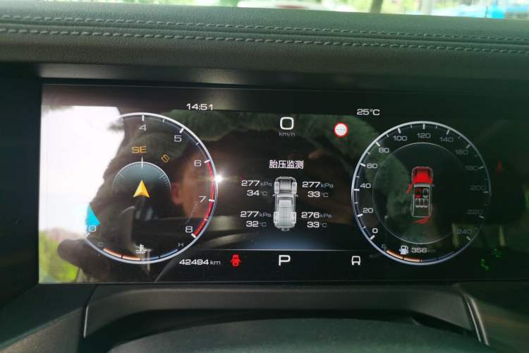 Used Tank 300 2021 City Edition 2.0T—Truly Stylish Instrument Cluster