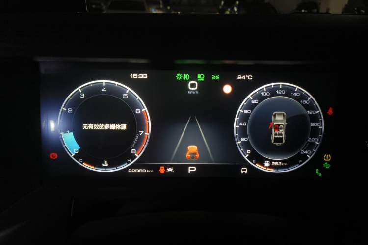 Used Tank 300 2021 City Edition 2.0T—Truly Stylish Instrument Cluster