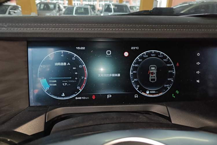 Used Tank 300 2021 City Edition 2.0T—Truly Stylish Instrument Cluster