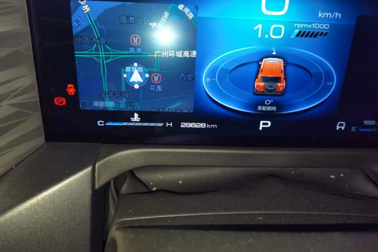 Used Tank 300 2021 City Edition 2.0T—Truly Stylish Odometer Close Up