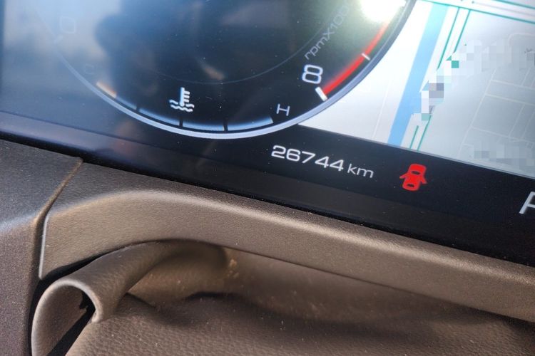 Used Tank 300 2021 City Edition 2.0T—Truly Stylish Odometer Close Up