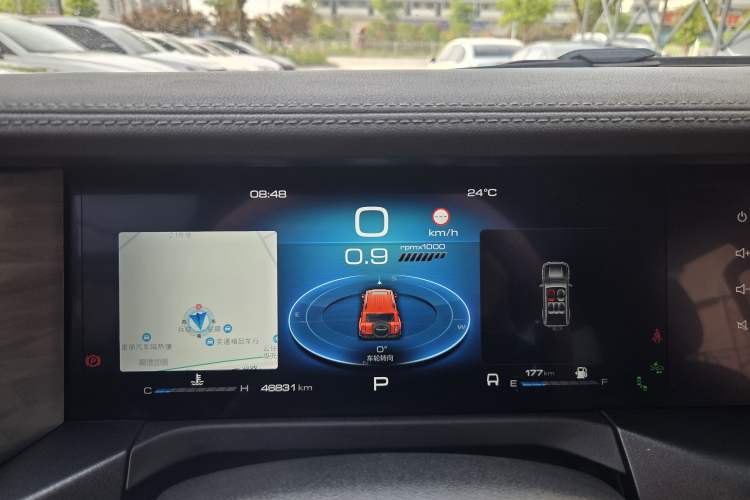 Used Tank 300 2021 City Edition 2.0T—Truly Stylish Odometer Close Up