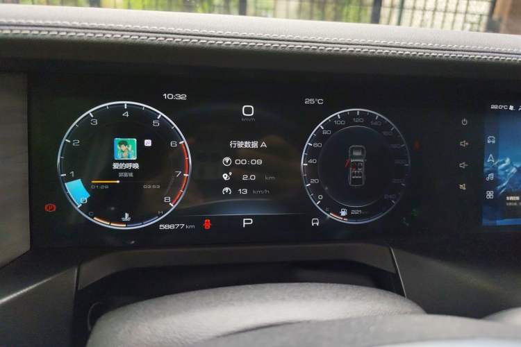 Used Tank 300 2021 City Edition 2.0T—Truly Stylish Odometer Close Up
