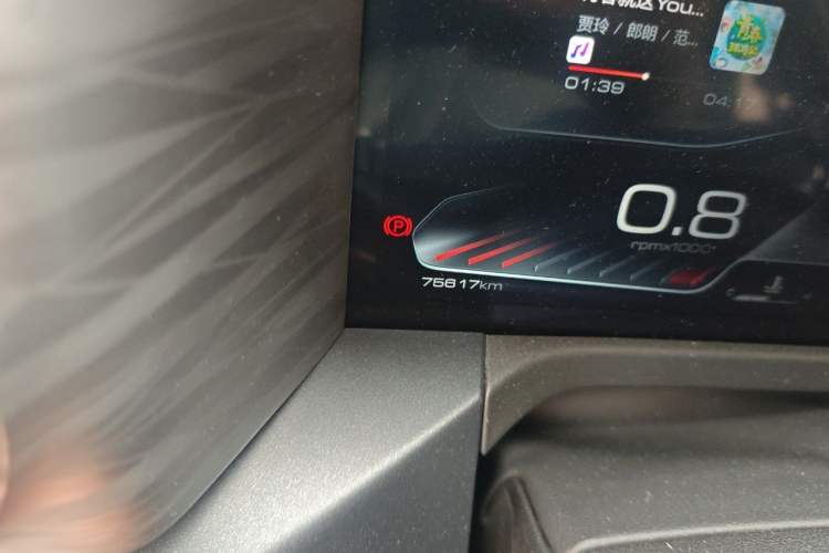Used Tank 300 2021 City Edition 2.0T—Truly Stylish Odometer Close Up