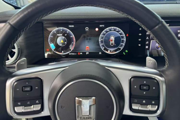 Used Tank 300 2021 City Edition 2.0T—Truly Stylish Odometer Close Up