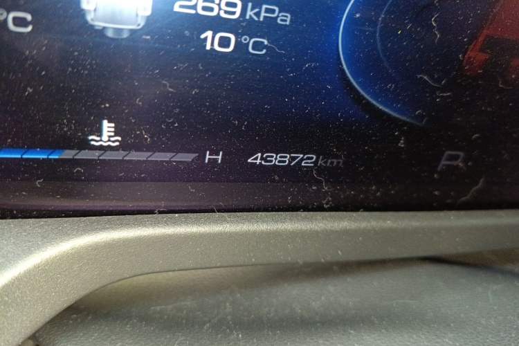 Used Tank 300 2021 City Edition 2.0T—Truly Stylish Odometer Close Up