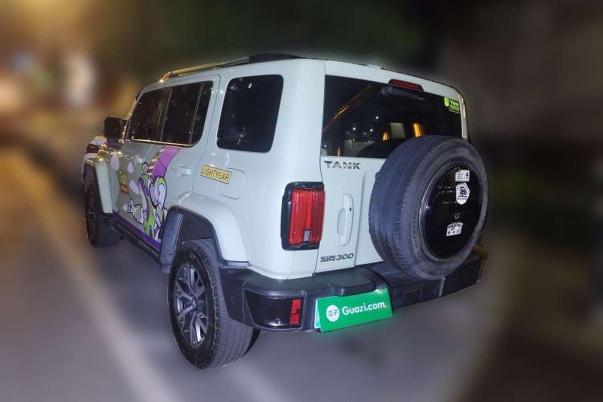 Used Tank 300 2021 City Edition 2.0T—Truly Stylish Rear Left 45 Deg