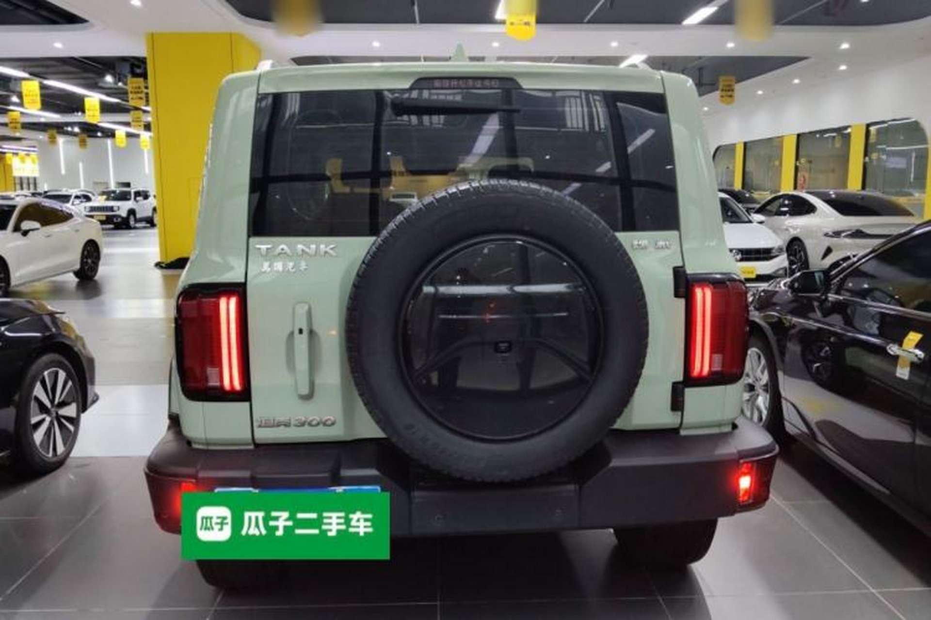 Used Tank 300 2021 City Edition 2.0T—Truly Stylish Rear