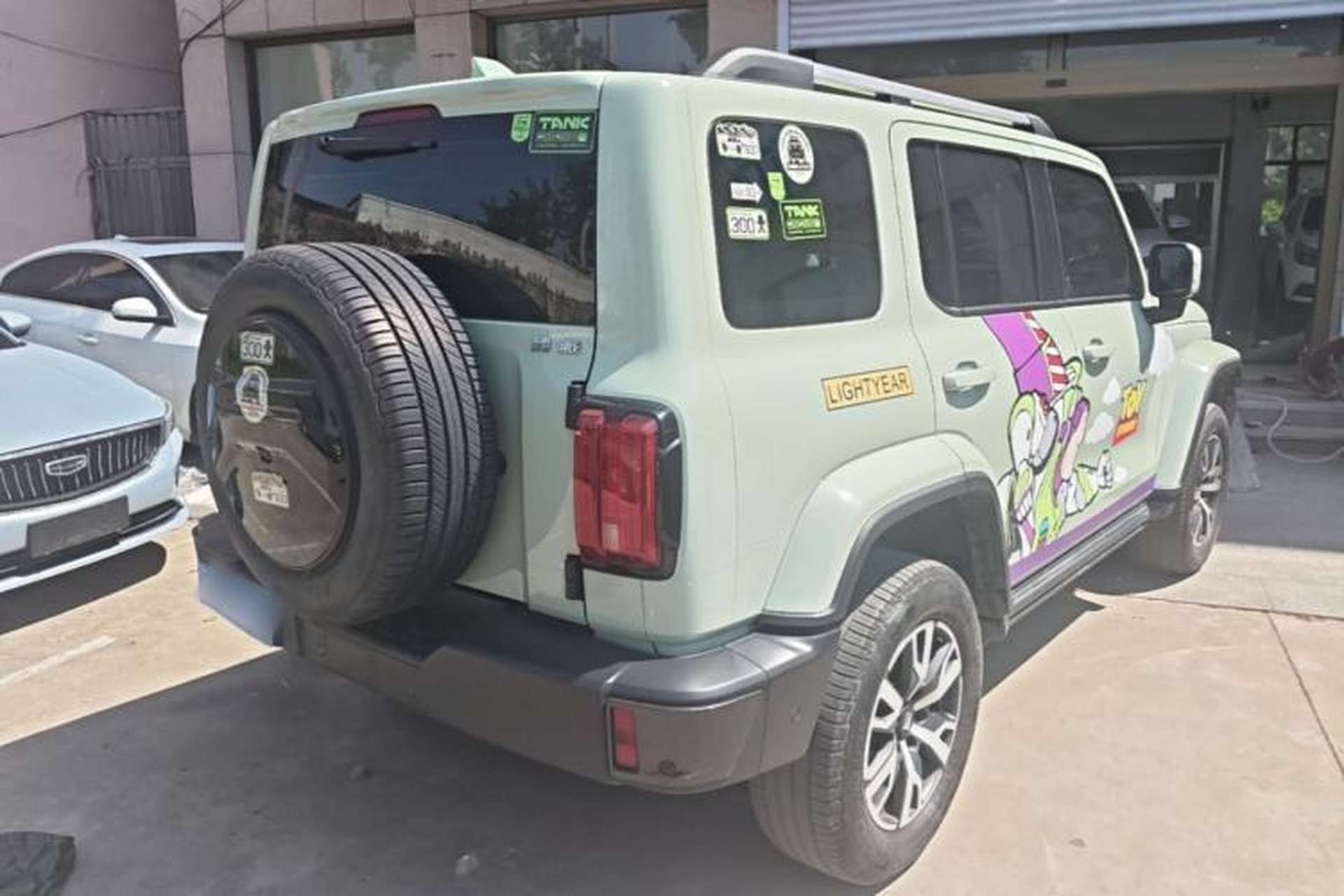 Used Tank 300 2021 City Edition 2.0T—Truly Stylish Rear Right 45 Deg