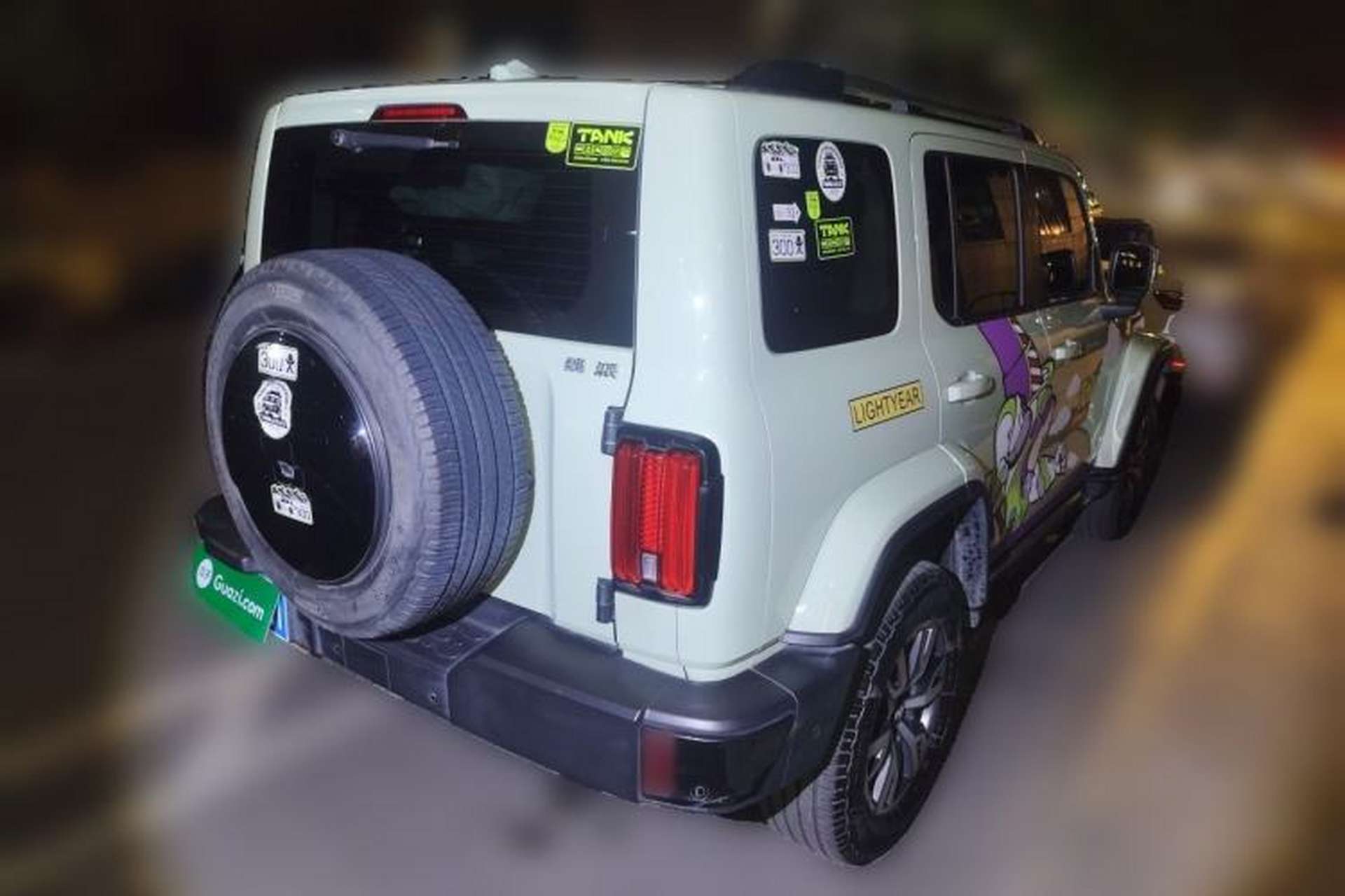 Used Tank 300 2021 City Edition 2.0T—Truly Stylish Rear Right 45 Deg