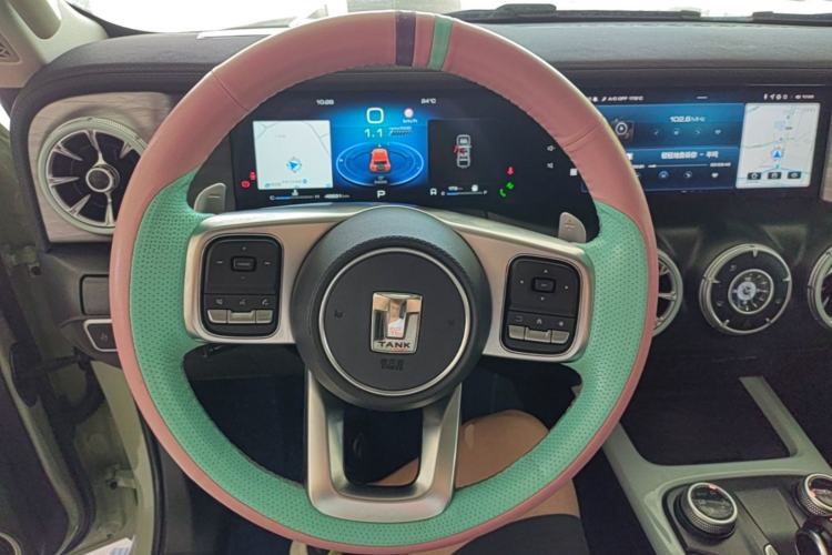 Used Tank 300 2021 City Edition 2.0T—Truly Stylish Steering Wheel