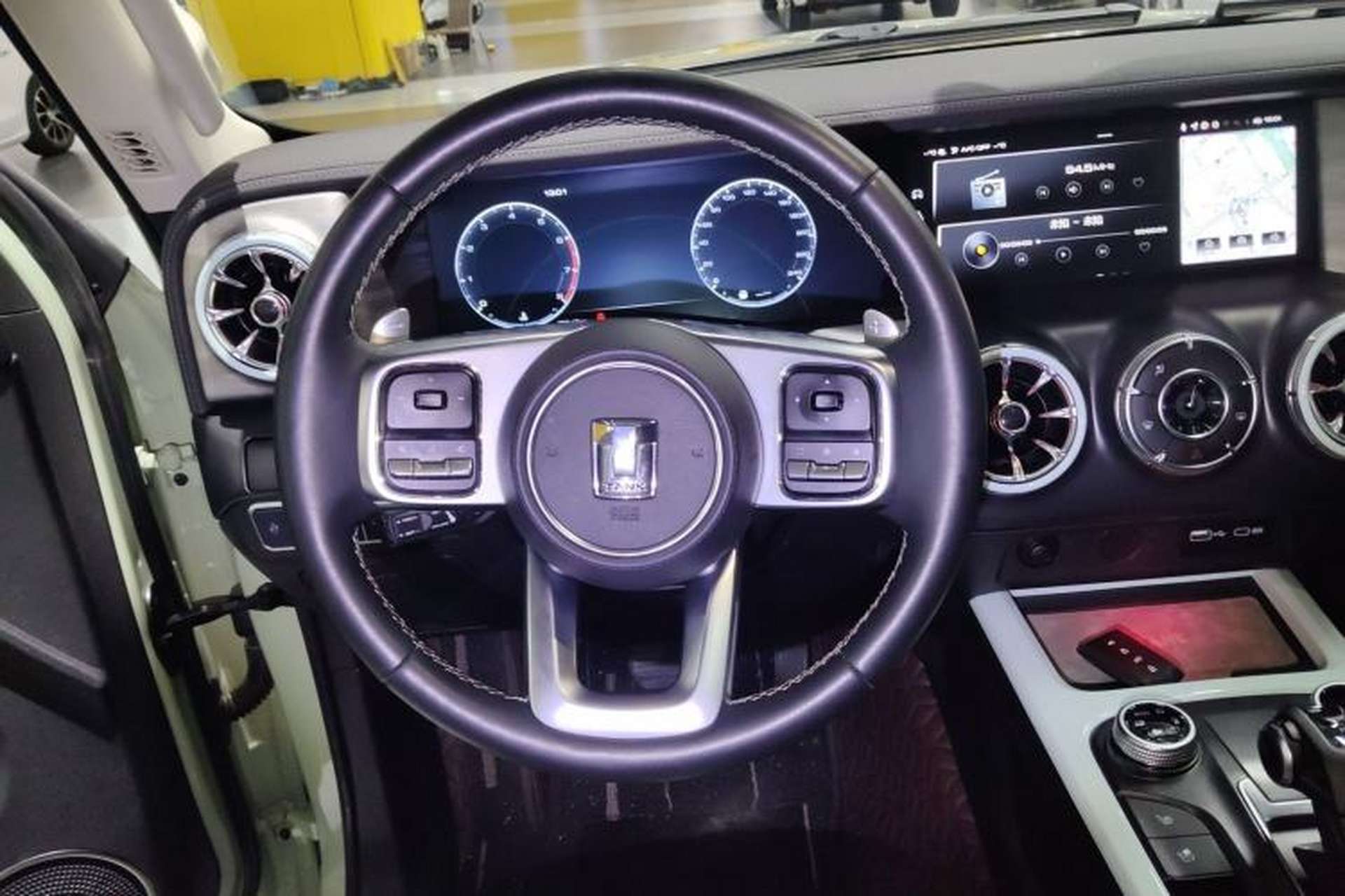 Used Tank 300 2021 City Edition 2.0T—Truly Stylish Steering Wheel