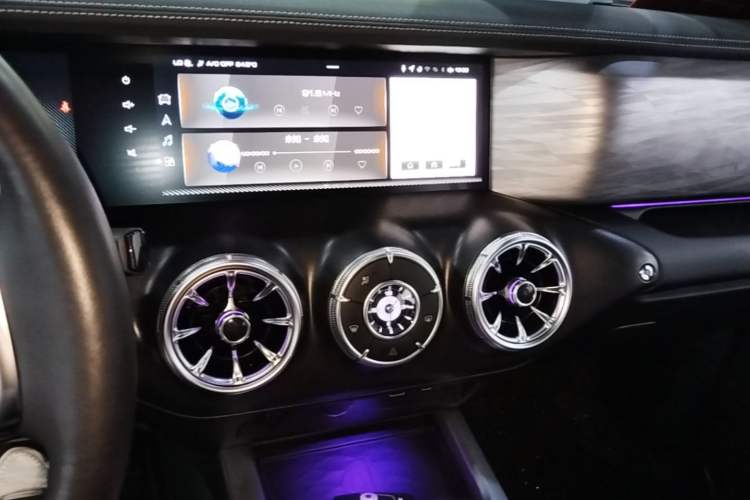 Used Tank 300 2021 City Edition 2.0T—Truly Stylish Audio And AC Panel