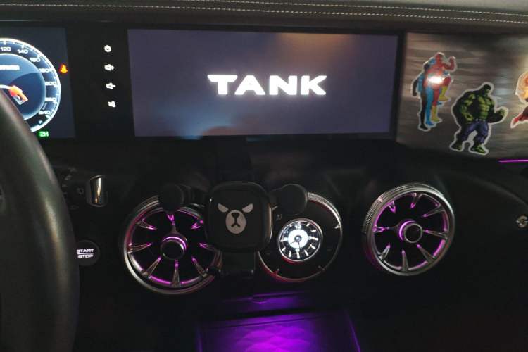Used Tank 300 2021 Off-Road Edition 2.0T Conqueror Audio And AC Panel