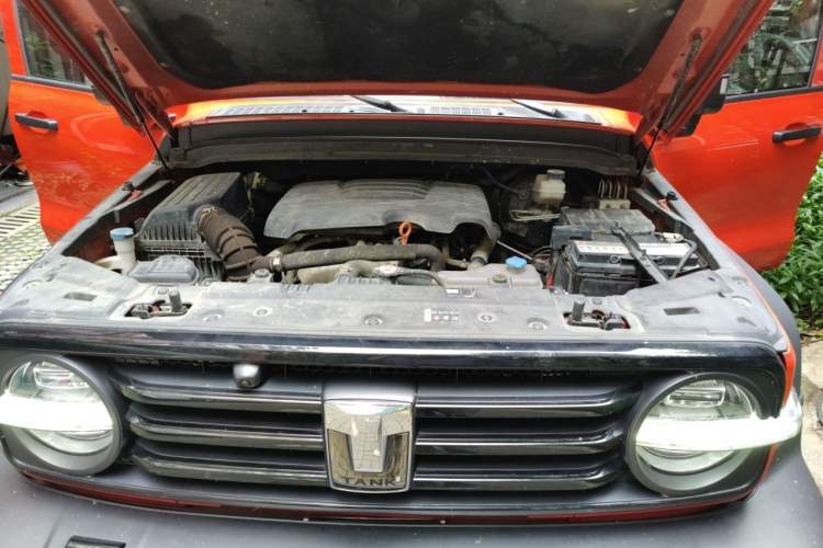 Used Tank 300 2021 Off-Road Edition 2.0T Conqueror Engine Bay