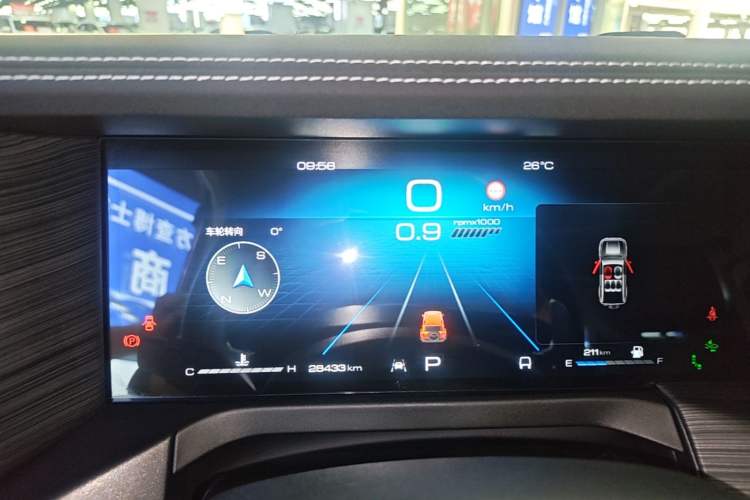 Used Tank 300 2021 City Edition 2.0T—Truly Stylish Instrument Cluster
