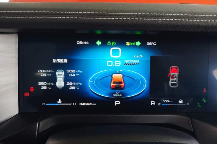 Used Tank 300 2021 City Edition 2.0T—Truly Stylish Instrument Cluster