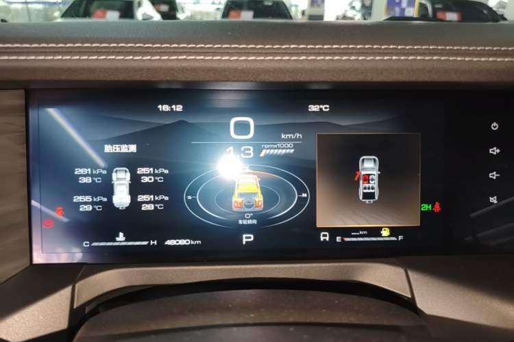 Used Tank 300 2021 Off-Road Edition 2.0T Conqueror Instrument Cluster