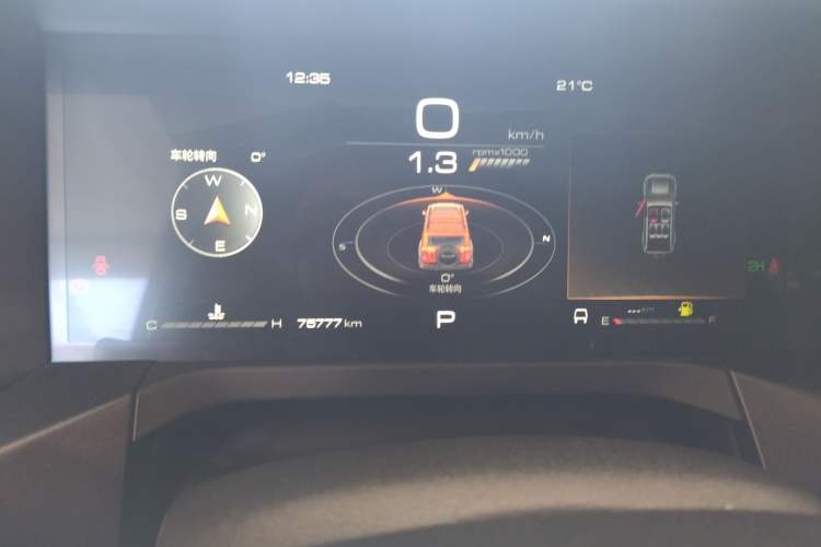 Used Tank 300 2021 Off-Road Edition 2.0T Challenger Instrument Cluster