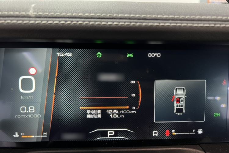 Used Tank 300 2021 Off-Road Edition 2.0T Challenger Interior 6